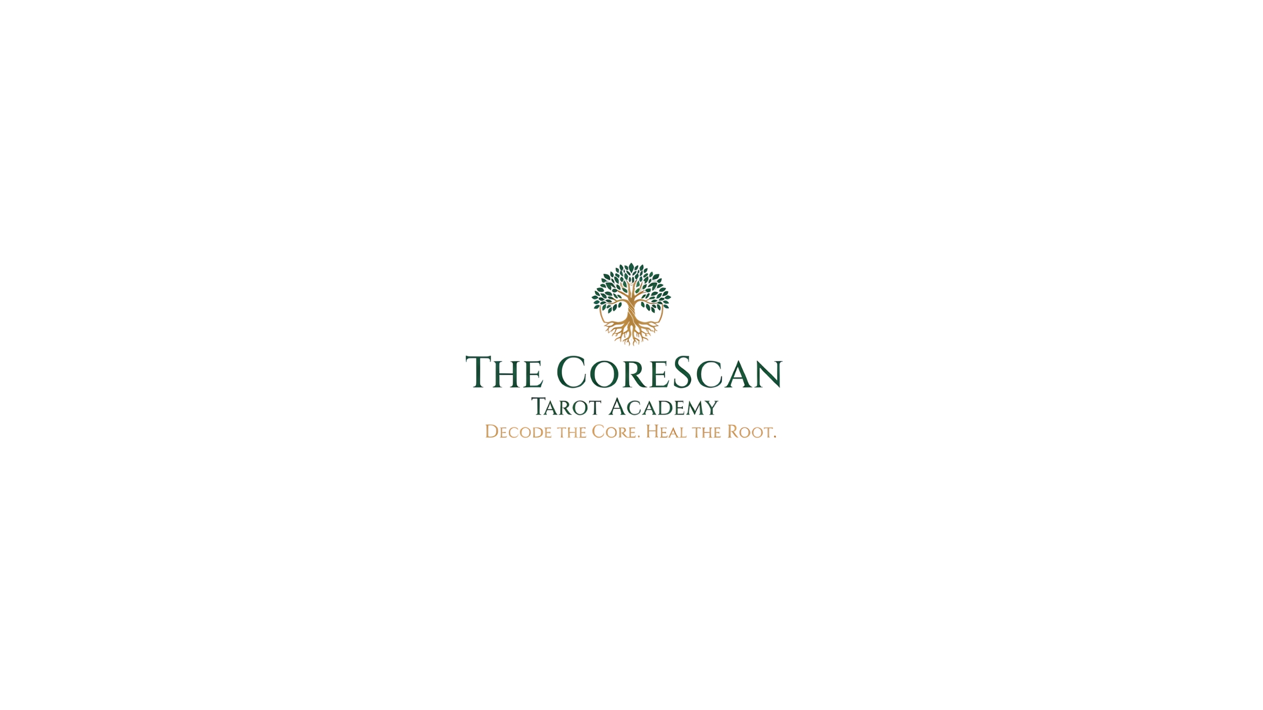 The CoreScan Tarot Academy — Decode the Core. Heal the Root.